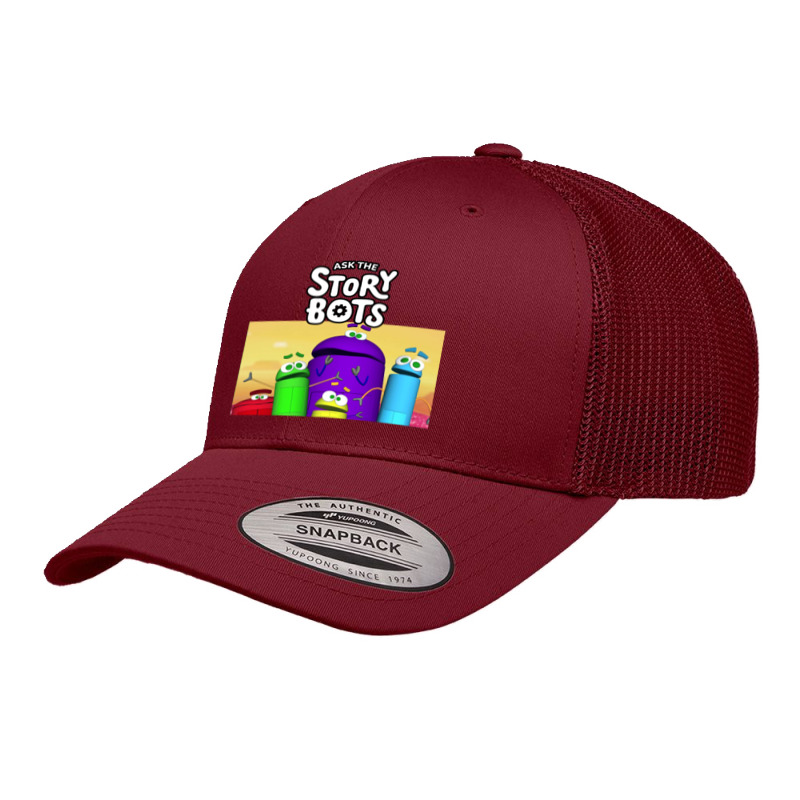 Ask The Storybots Retro Trucker Cap by bisnisharam | Artistshot