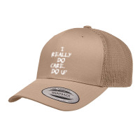 I Really Do Care Do U Melania Trump Retro Trucker Cap | Artistshot