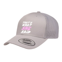 History She Said Season Retro Trucker Cap | Artistshot