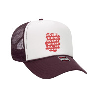 Funny Men Parallel Men Women Foam Trucker Hat | Artistshot