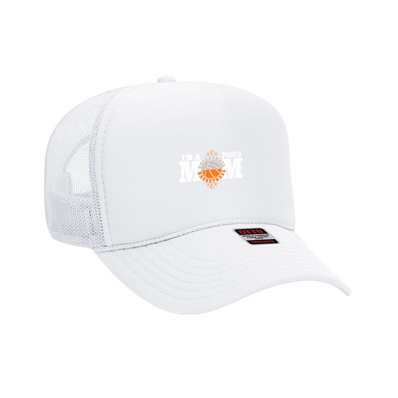 I M A Proud Basketball Volleyball Mom   Combined Sports T Shirt Foam Trucker Hat by sieuduong86 | Artistshot