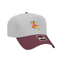 Sprinter Track And Field Runner Running Marathon Gift Idea Premium Adjustable Baseball Cap | Artistshot