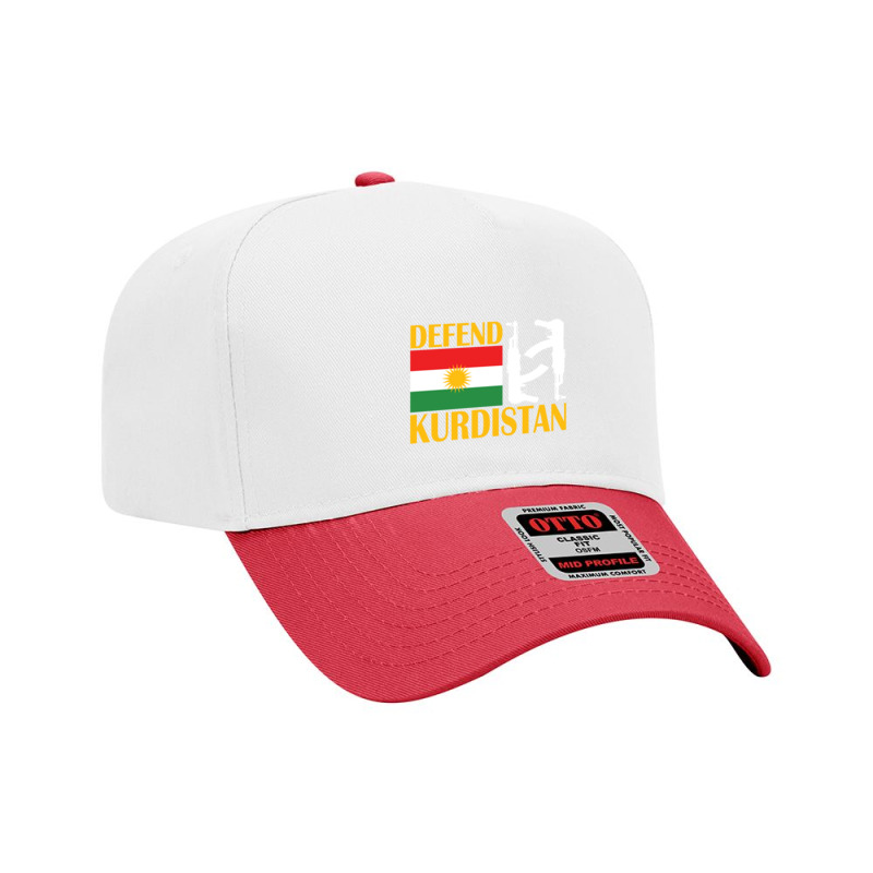 Defend Kurdistan, Kurdish Flag Adjustable Baseball Cap by DHEERAJGOODWIN | Artistshot