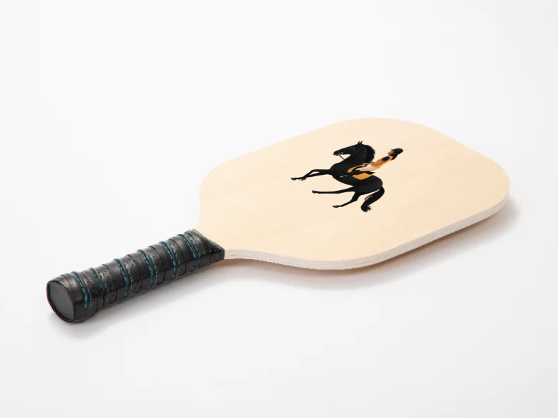 Zoe And Raven From Free Rein Equine Rampaige For Friend Pickleball Paddle | Artistshot