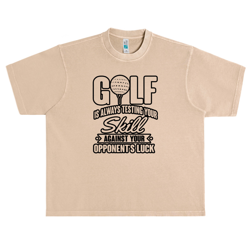 Golf Testing Your Skills Urban Heavy T-shirt | Artistshot