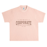 Vintage Global Corporate Career Typography Urban Heavy T-shirt | Artistshot