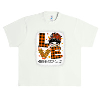 Technology Specialist Love Messy Bun Turkey Thanksgiving Premium T Shi Urban Heavy T-shirt | Artistshot