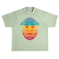 Vintage Lion At Sunglasses Urban Heavy T-shirt | Artistshot