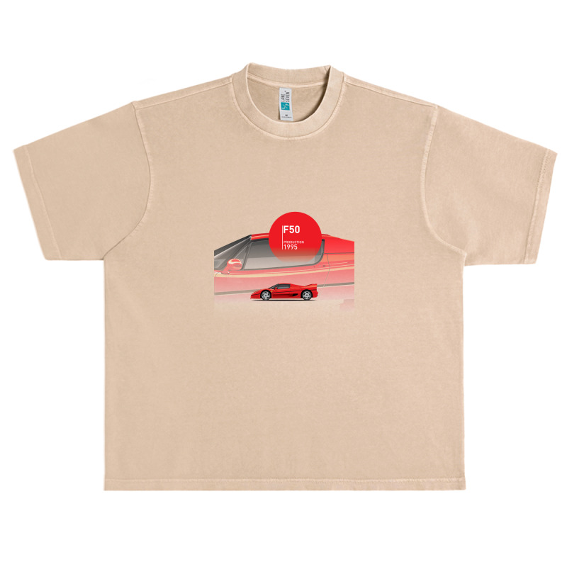 Supercar F50 Production 1995 Urban Heavy T-shirt | Artistshot