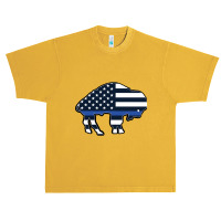 Buffalo Law Enforcement Support Flag Urban Heavy T-shirt | Artistshot