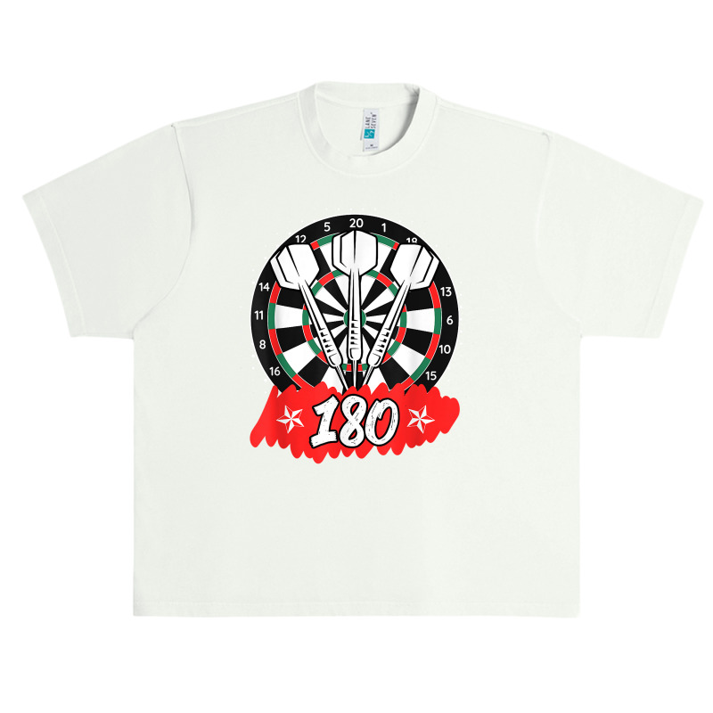 Darts 180 Dartboard 180 In Darts T Shirt Urban Heavy T-shirt by cm-arts | Artistshot