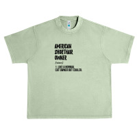 American Shorthair Owner Noun Urban Heavy T-shirt | Artistshot