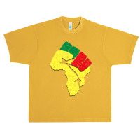 Black History Pan African Flag Colors Resist Fist Urban Heavy T-shirt | Artistshot