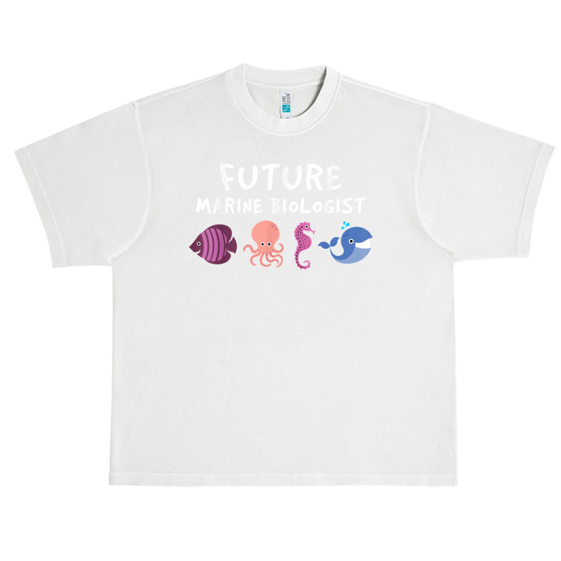 Future Marine Biologist Ocean Life Enthusiast Sea Lover Urban Heavy T-shirt | Artistshot