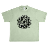 Mandala Illustration Urban Heavy T-shirt | Artistshot