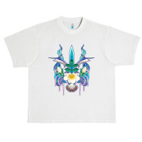 Mermaid Rose Pearls Sword Fish Octopus Seashell Trident T Shirt Urban Heavy T-shirt | Artistshot