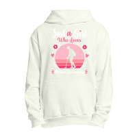 Metal Detecting Just A Girl Who Loves Metal Detecting Pink Retro Vinta Urban Pullover Hoodie | Artistshot