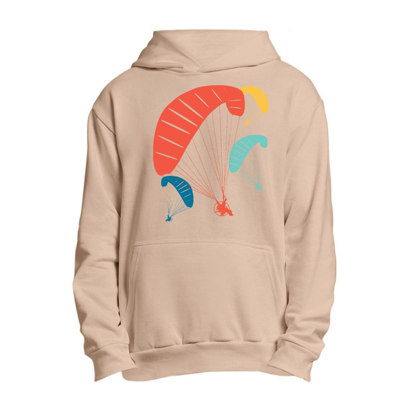 Paramotoring Paramotoring - Paramotorists Colorful Urban Pullover Hoodie | Artistshot