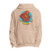 Thanksgiving Turkey Pizza Urban Pullover Hoodie | Artistshot