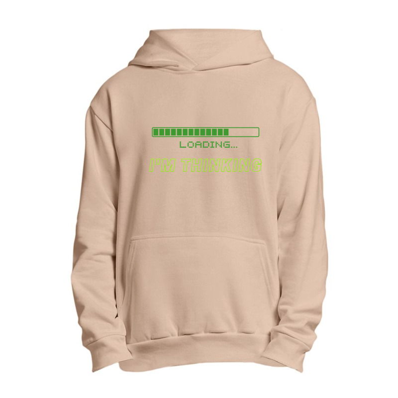 I'm Thinking Urban Pullover Hoodie by fenderbendable | Artistshot