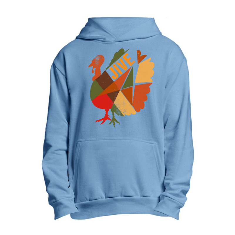 Thanksgiving Turkey Happy Thanksgiving Jive Turkey Urban Pullover Hoodie | Artistshot