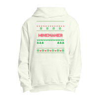 Xmas Gift For Winemaker Winemaker Ugly Sweater T Shirt Urban Pullover Hoodie | Artistshot