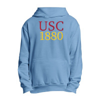 Usc Womens Ivy Font 1880 Cardinal Gold V-neck Urban Pullover Hoodie | Artistshot