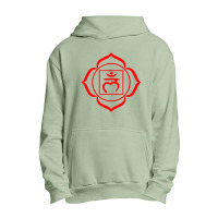 Root Chakra Symbol Red Muladhara Yogi Yoga Urban Pullover Hoodie | Artistshot