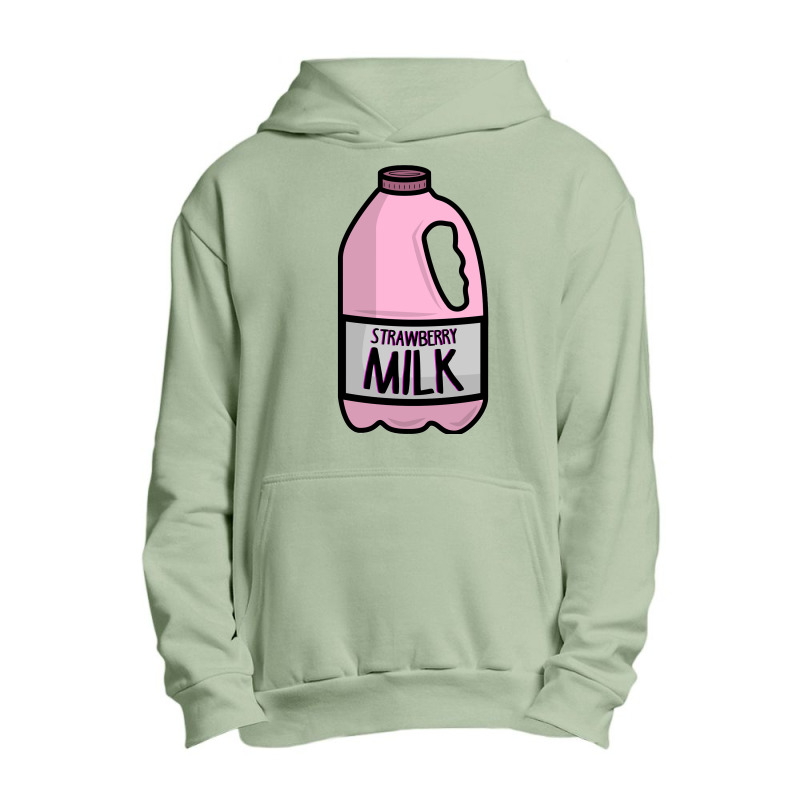 Strawberry Milk Costume Matching Halloween Costume Sweatshirt Urban Pullover Hoodie | Artistshot