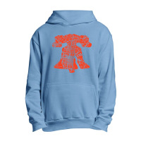 Philadelphia City 215 Liberty Bell Love Philly Fan Favorite Orange Urban Pullover Hoodie | Artistshot