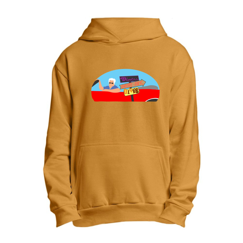 Diners, Drive-ins, And Guy Urban Pullover Hoodie | Artistshot