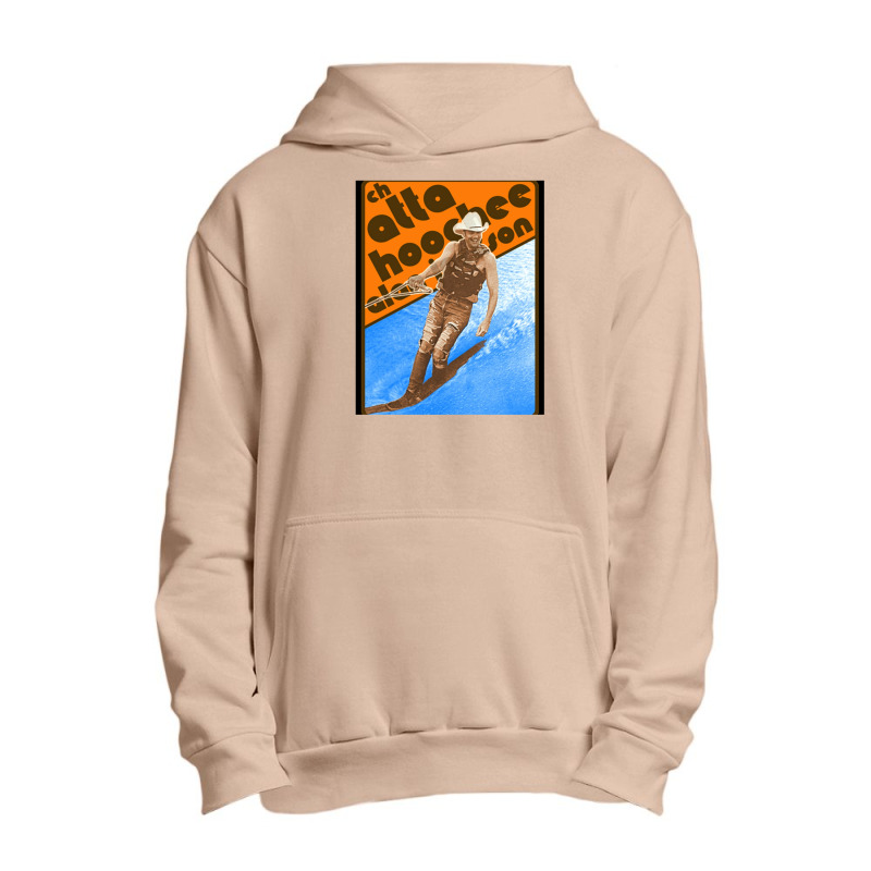 Alan Jackson Chattahoochee Waterskiing Retro .png Urban Pullover Hoodie by JerryArnold | Artistshot