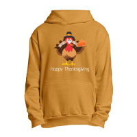 Cute Thanksgiving Turkey Urban Pullover Hoodie | Artistshot