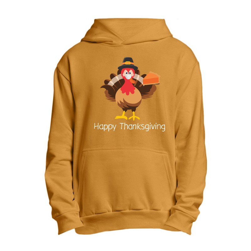 Cute Thanksgiving Turkey Urban Pullover Hoodie by Kemriban527 | Artistshot