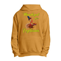 Thanksgiving Turkey Thankful For Vegetarians - The Happy Thanksgiving  Urban Pullover Hoodie | Artistshot