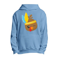 Thanksgiving Turkey Thanksgiving Turkey, Brown Turkey, Feathers Urban Pullover Hoodie | Artistshot