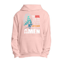 Templar Knight Crusader Quote The Devil Saw Me Urban Pullover Hoodie | Artistshot