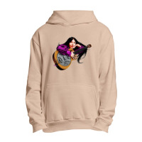 Buffy Sainte Marie - An Illustration By Paul Cemmick Urban Pullover Hoodie | Artistshot