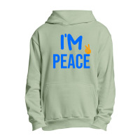 I Come In Peace I'm Peace Funny Matching Couples Urban Pullover Hoodie | Artistshot