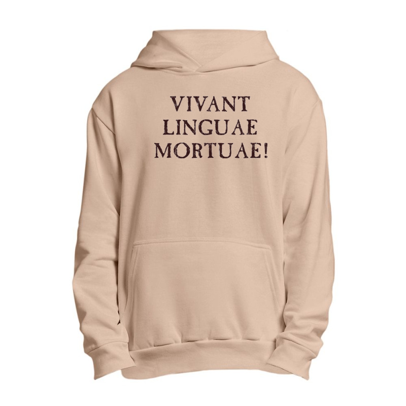 Long Live Dead Languages   Latin Urban Pullover Hoodie by cm-arts | Artistshot