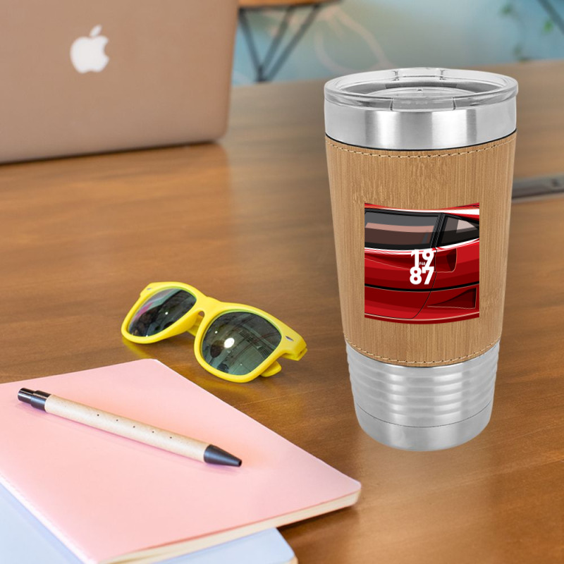 F40 Production 1987 Leatherette Tumbler | Artistshot