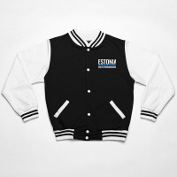 Estonia Proud Estonian Flag T Shirt Bomber Jacket | Artistshot