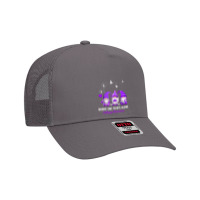 Gnomes One Fights Alone Epilepsy Awareness Mesh Back Trucker Hat | Artistshot