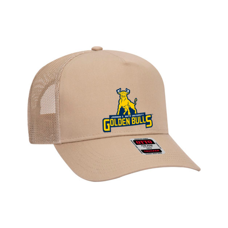 Johnson C. Smith University Golden Bulls Mesh Back Trucker Hat by DelilahAgnes | Artistshot