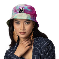 Music Vintage Retro Hooked Queen Gifts Men Tie Dyed Bucket Hat | Artistshot