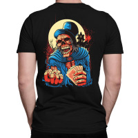 Scream Skull Catch Dice And Playing Card T-shirt | Artistshot