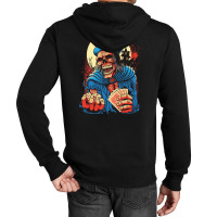 Scream Skull Catch Dice And Playing Card Unisex Hoodie | Artistshot