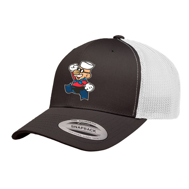 Super Jump Bb, Barnacle Boy Retro Trucker Cap by komplenan | Artistshot