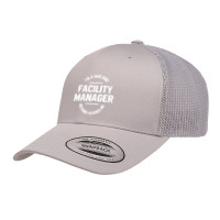 I'm A Dad And Facility Manager - Funny Job Retro Trucker Cap | Artistshot