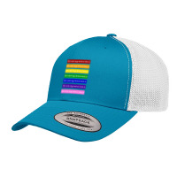 #breakingcodesilence,rainbow ,alliance ,breaking Code Silence Retro Trucker Cap | Artistshot